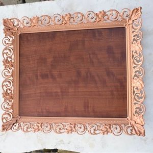 Exotic Wood Vanity Tray, Jewelry Tray